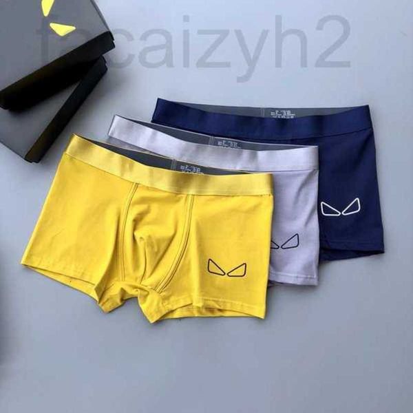 Unterhosen Designer Herrenunterwäsche Designer Kurze Unterwäsche Boxer Eisseide Sommer Ultradünner Abschnitt 2022 Beliebte lose Shorts Kopfschlitz LOL DME8