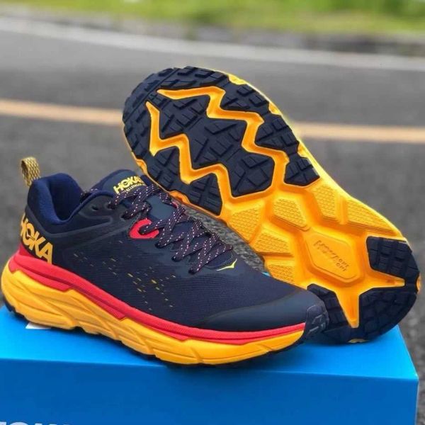 Erkekler Bir ATR Boots Challenger Hoka 6 Şok Emilim Spor Boş Zaman Off-Road Koşu Ayakkabıları Seyahat2023