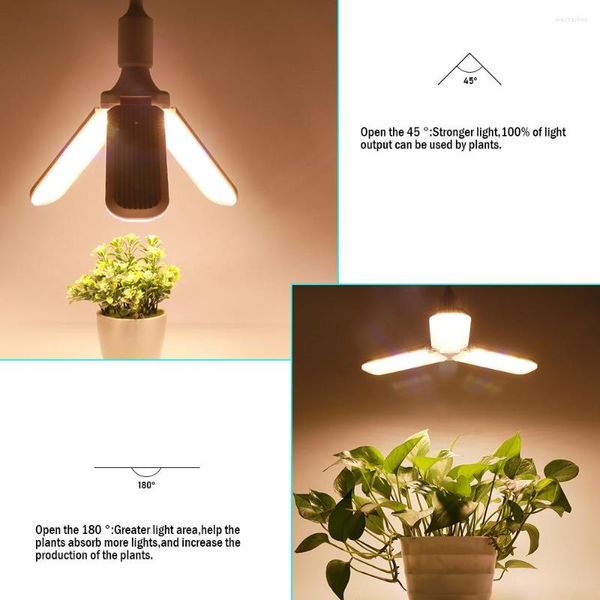 Coltiva le luci X Led Light 150W Caldo Spettro completo Pianta Doppia lampada Lampadine Lampadario per coltivazione idroponica indoor