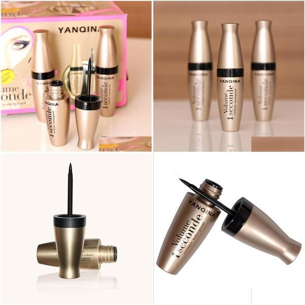 Eyeliner Niedriger Preis Flüssiger Eyeliner Stift Kosmetik Wasserdicht Schwarz Langlebiger Bleistift Drop Lieferung Gesundheit Schönheit Make-up Augen Dhci4