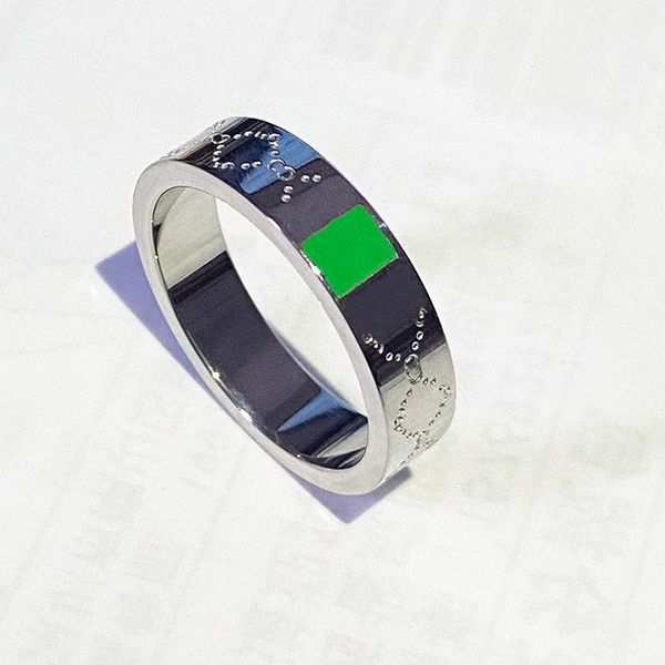 Frauen Luxusdesigner Ringe Schmuckdesigner Edelstahlband Ringe Mode Schmuck Männer Hochzeit Versprechen Ring Frauengeschenk