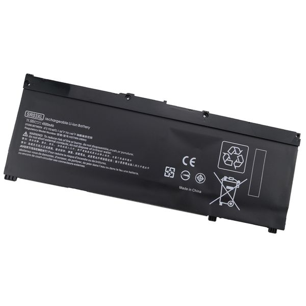 Batterie per tablet PC SR03XL SR04XL Batteria per laptop per HP OMEN/Pavilion Gaming 15-CE 15-DC 15-CX 17-CB serie TPN-Q193 Q194 Q211 T