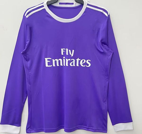 Retro-Fußballtrikots RAUL BECKHAM Home ALONSO SEEDORF ZIDANE CANNAVARO R.CARLOS SERGIO Ramos 16 17 18 Away Football Shirt de futbol Vintage Camisas Uniformssize