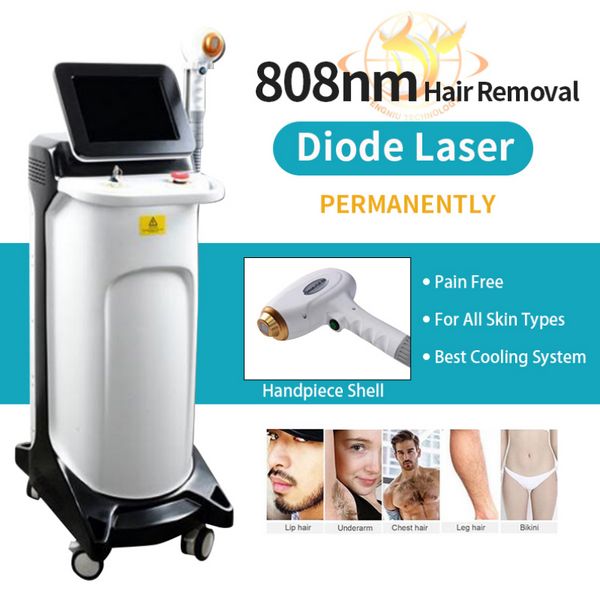 Ice Cooling Technology Removal 808 Diodenlaser-Haarentfernung mit Deutschland Dilas233