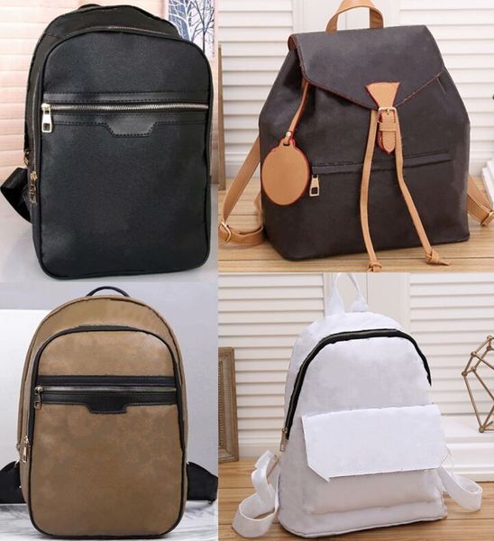 Sacolas de mochila de estilista de moda para mulher homem de couro grande tamanho masculino saco de ombro mochila bolsa feminina mini mochilas mochilas lady mensager mochila bolsa