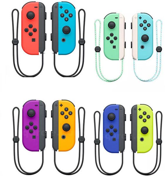 Controlador sem fio Bluetooth Gamepad para Switch Console/NS Switch GamePads Controllers Joystick/Nintendo Joy Joy-Con com corda de mão DHL livre