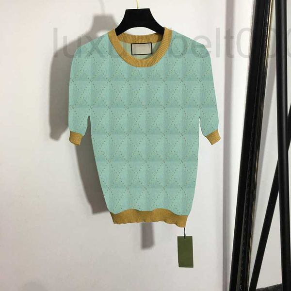 Kadın Sweaters Tasarımcı Moda Mektubu Kış Sonbahar Örgü Gömlekler 3 Renk Kazak Kızlar Güzel Cazibe Tişörtleri Giyim 5emm