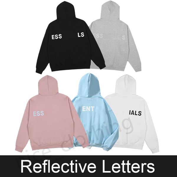 Moda Ess Tasarımcı Hoody Hoodie Luxury Brand Hoodies Pullover Sweatshirts Tanrı Gevşek Uzun Kollu Kapşonlu Erkek Kadın Sokak Giyim Aşıkları Üstleri Giyim