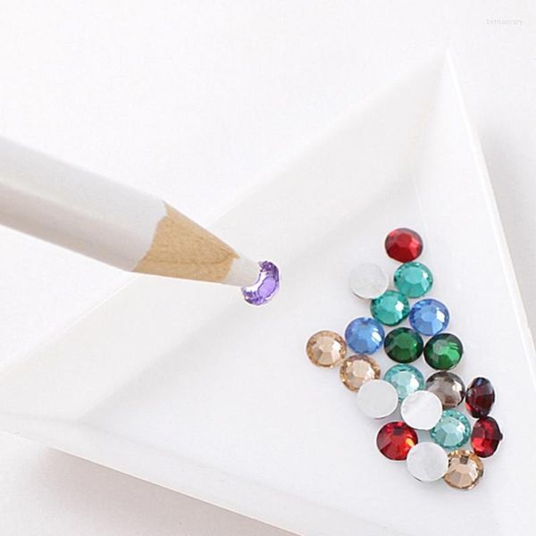 Kits de arte unhas shinestones jóias colheita de pontapagem ferramenta de cera a lápis picada de caneta