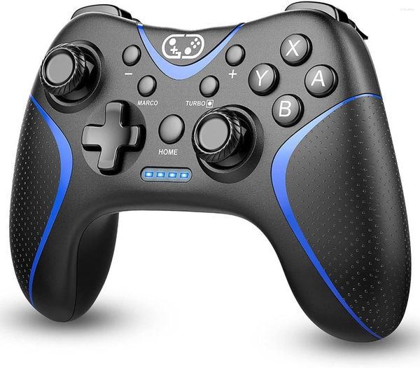 Controller di gioco STK-7038 Controller wireless BT Gamepad a sei assi per console NS/TV/cellulare Android