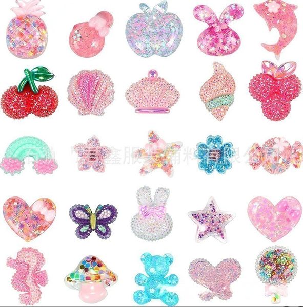 Ayakkabı Parçaları Aksesuarlar 25 PCS 1lot Ayakkabı Muti Jibitz Charm Styles Sevimli Karikatür Timsah Moda Diy Bilezik Bilek Bant Dekorasyon 189ek