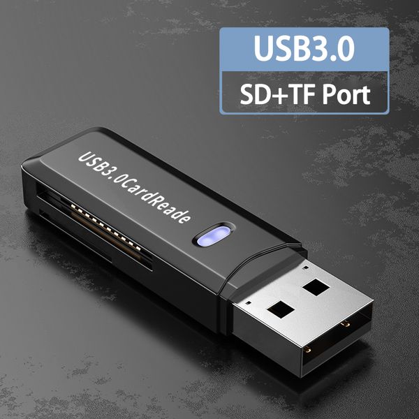 USB 3.0/2,0 TF SD Kartenleser Kartenleser Micro Sd Karte Zu USB Adapter Smart Card Reader Speicher SD Laptop Zubehör