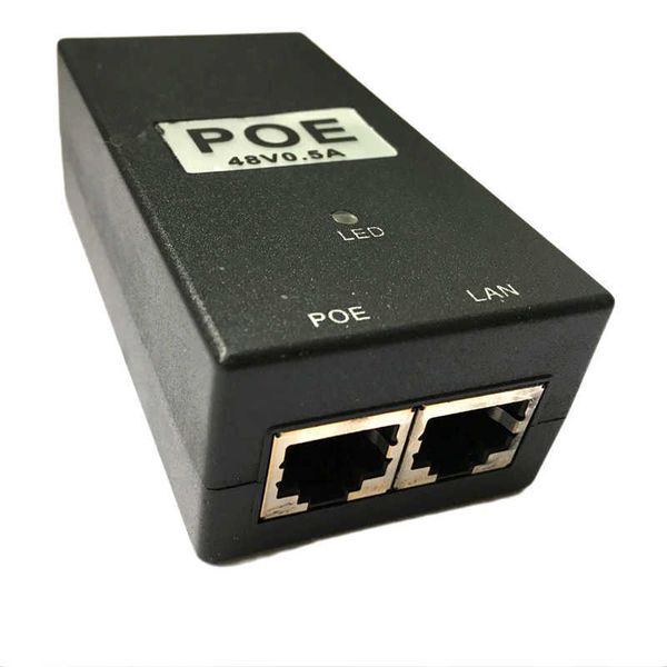 POE-IP-Kamera-Telefon-PoE-Netzteil für CCTV-Sicherheit VA W POE-Adapter POE-Injektor Ethernet-Stromversorgung