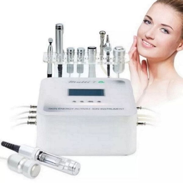 Máquina de microdermobrasão multifuncional Macrodermabrasão Micro Corrente RF REMOVER RF REMOVER FACIAL MASSAGOR FACIAL ENERTULAÇÃO DE ENERGIA DO