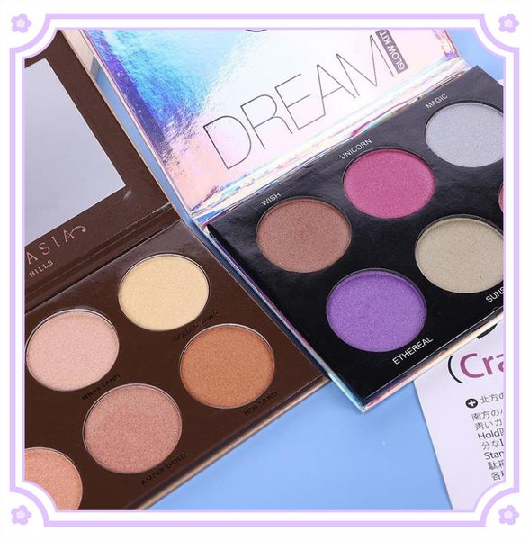 Face Beauty New Nude Eye Shadow 6 Shades Ultimate Glow Kit e Dream Kit