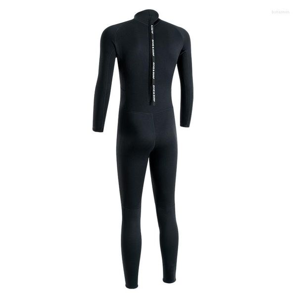 Menas de banho feminina Spot Spot de 1,5 mm Menina de mergulho masculino de uma peça quente Surfing Snorkel de snorkel de mangas compridas calças de banho de inverno