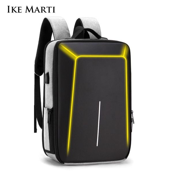 Borse da scuola IKE MARTI Zaino multifunzionale antifurto da uomo Zaino per laptop da 15,6 pollici Notebook Borsa da viaggio USB Zaino Borsa da scuola per uomo 230309