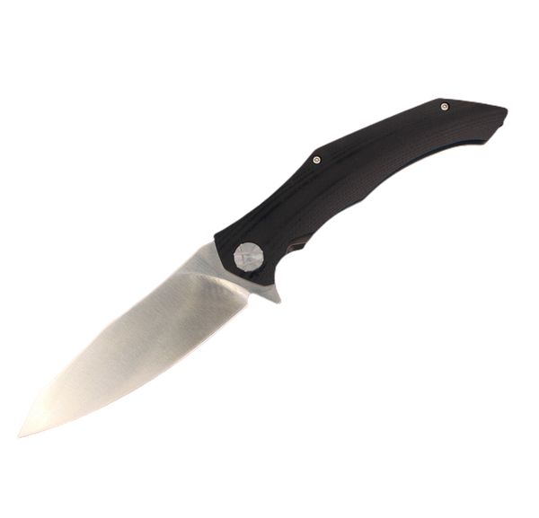 Promozione M3352 Coltello pieghevole Flipper D2 Lama satinata G10 con manico in acciaio Coltelli tascabili EDC Rondella con cuscinetti a sfera Strumenti di sopravvivenza all'aperto