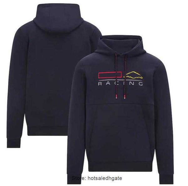 Fórmula 1 Red Team Hoodie F1 Mens e Womens Primavera e Outono Lazer Solto Sportswear Moletom Camisetas