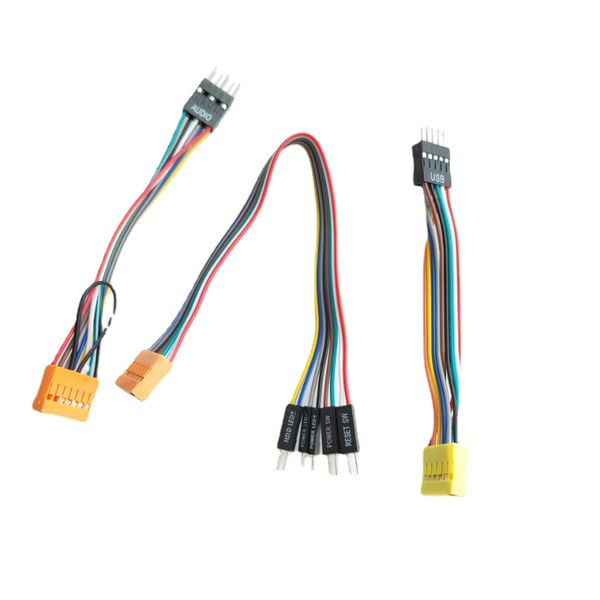 11PIN 9PIN USB 13PIN AUDIO 8PIN HDD -светодиодный сброс SW CABLE для Manovo Mainboard Подключите к обычным корпусу компьютера ATX