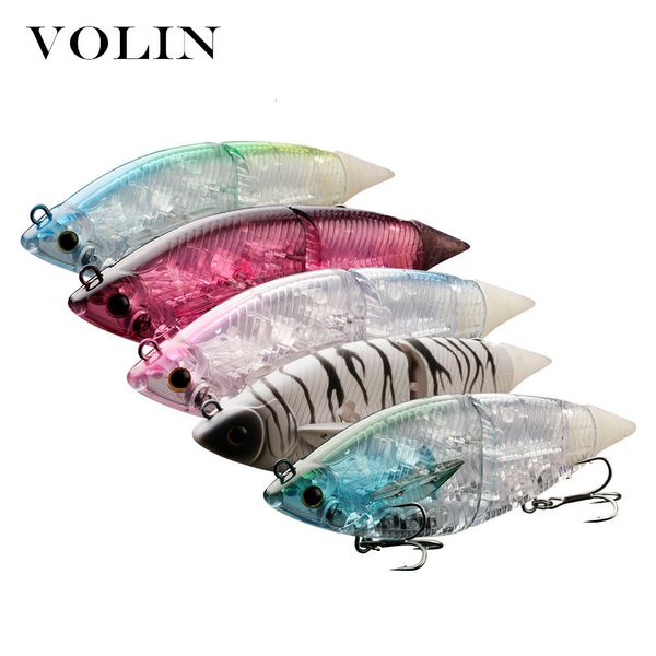 Iscas de iscas Volin 125mm 41,8g Vibração Flutuante Fishing Lure System