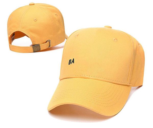 Capéu de beisebol da moda de rua de alta qualidade Hat de designer feminino Caps 10 cores Casquette Ajusta Chapéus atacados por atacado