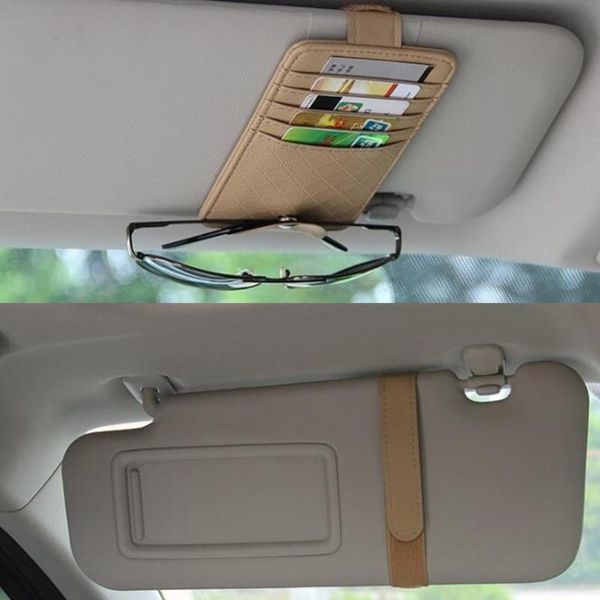 Borse portaoggetti Tasca per organizer Borsa per carte Porta occhiali Car-styling Car Auto Parasole Punto