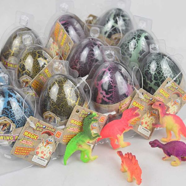 Science Discovery Magic Dinosaur Egg Hatching Aggiungi acqua Grow Animal Processo di allevamento Regali di Natale per bambini Insegnamento educativo Giocattoli divertenti per bambini Y2303