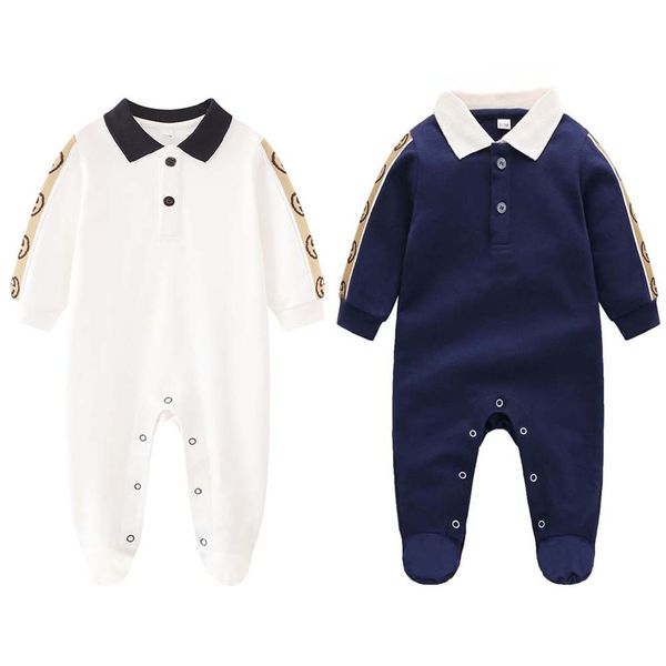 Bebek Romper Toddler Uzun Kollu Tulumlar Yenidoğan Onesies Bebek Pamuk Romper Bebek Giyim