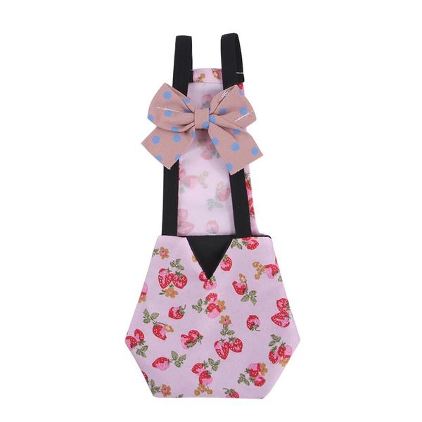 Dog Apparel Creative Hen Jumpsuit Fun Bow Halter Protector Pena de penas para aves de capoeira