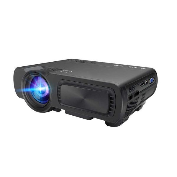 Projectors Portable T5 Mini Android WiFi Smart Full HD LED Project Video HDMI Home Movie Media Proyectorbeamer R230306