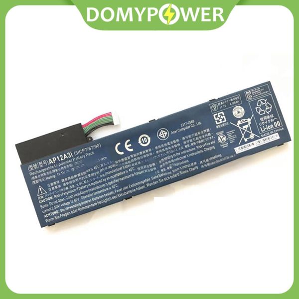 Baterias de Tablet PC AP12A3i Bateria de laptop 54WH para Acer Aspire M3-581TG AP12A4I MA50 M5-581G M3-581TG 481G MA50 W700 L60213-2C1