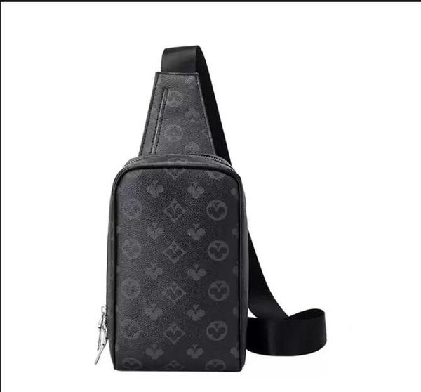 Nova bolsa de peito masculina crossbody velha bolsa de cintura de flor bolsa de mão Sacoche bolsas de designers meninos unissex mulheres bolsa de corpo transversal homem Louiseity bolsas Viutonity