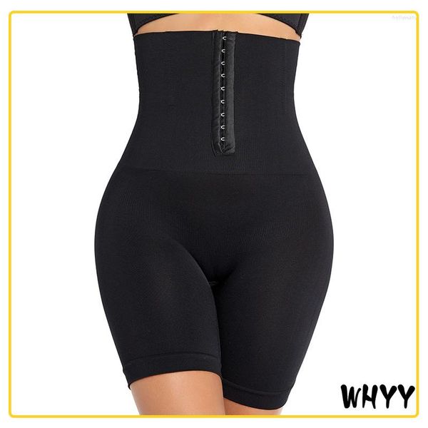 Kadın şekillendiricileri Whyy High Cand Shapewear Shorts Trainer Vücut Şeker Panties Dikişsiz Karın Kontrolü