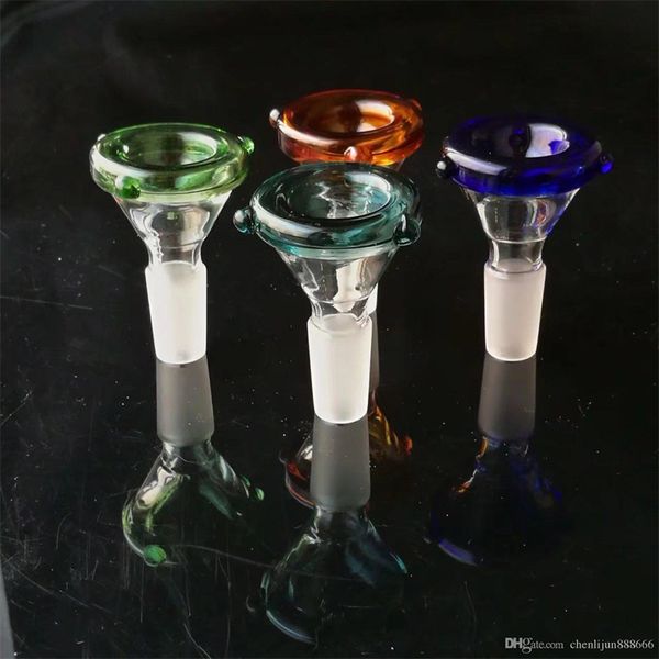 Rauchpfeifen Farbring Blasenkopf, Großhandel Glas Shisha, Glas