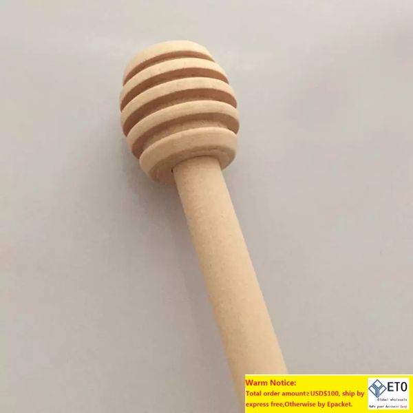 Mel com barra de mel Mistura de mistura Jar Spoon prático 1pc Wood Dipper mel suprimentos compridos