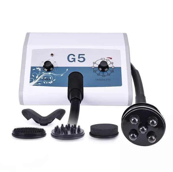 G5 Massage Machine Massageador com 5 cabeças Massagem corporal corporal vibrando o corpo relaxante de celulite de redução de gordura de salão de beleza Equipamento de beleza