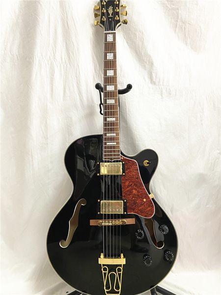 6120 Modelo Black Hollow Body Guitar Guitar