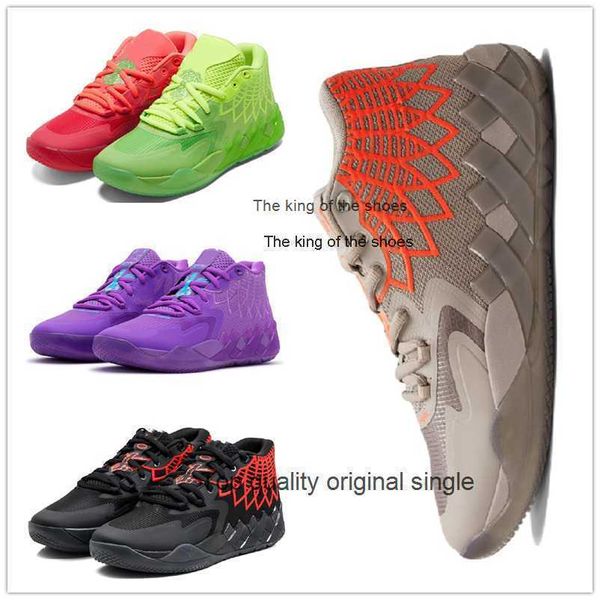 2023Alamelo Ayakkabı 2022 Erkekler Koşu Ayakkabı Lamelo Ball MB.01 İmza Basketbol Ayakkabıları Dropshipping Kabul Edilen Eğitim Spor Ayakkabıları Spor Fashionlamelo Ayakkabı