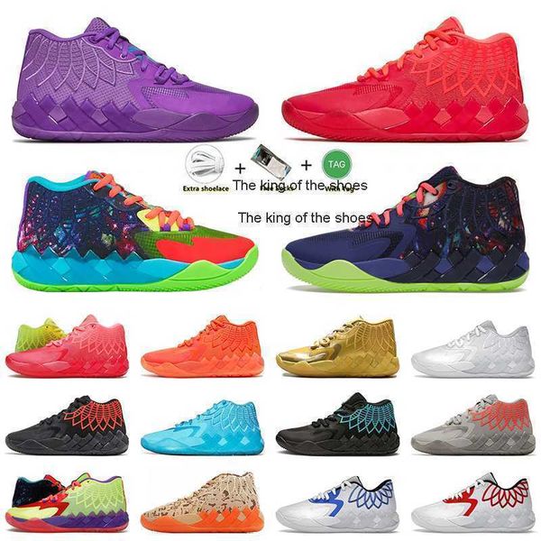 20233melo Shoes 2022 Lamelo Ball 1 MB.01 Баскетбольные туфли мужские кроссовки Galaxy Blac