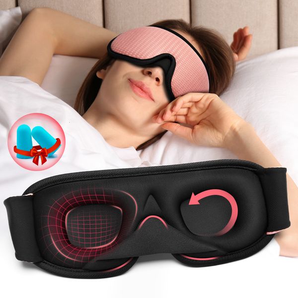 Schlafmasken 3D blockieren leichte Augenweg