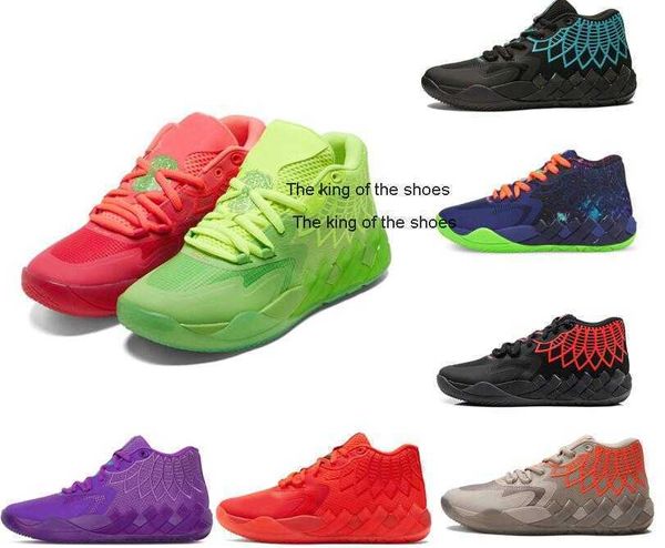 2023 Sapatos Sapatos de Basquete 2022 Men Lamelo Ball MB.01 Sobre tênis de treinamento local SPORTH SPORTH POPULAR POPULOS