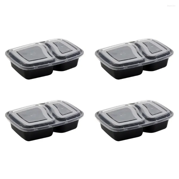 Set di stoviglie 20 pezzi Bento Box Set Padelle da asporto Pasto Contenitore per il pranzo in stile americano