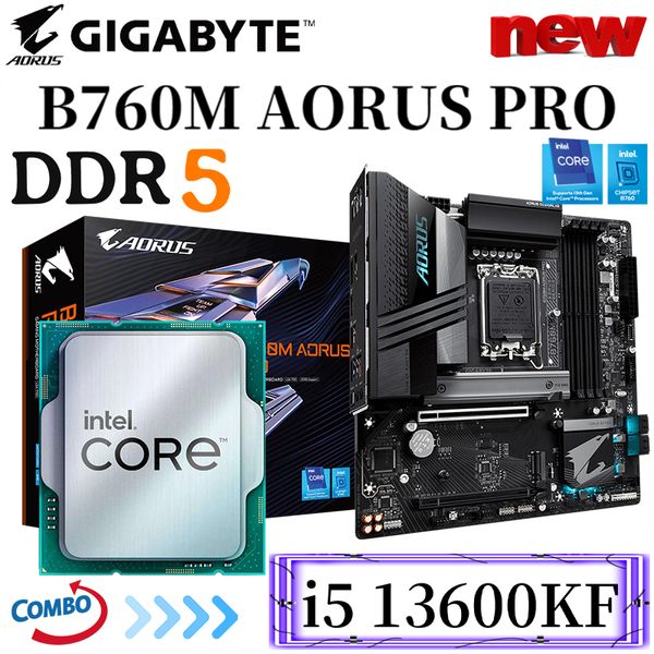 Gigabyte B760M Aorus Pro LGA 1700 Материнская плата Intel 13th I5 13600KF.