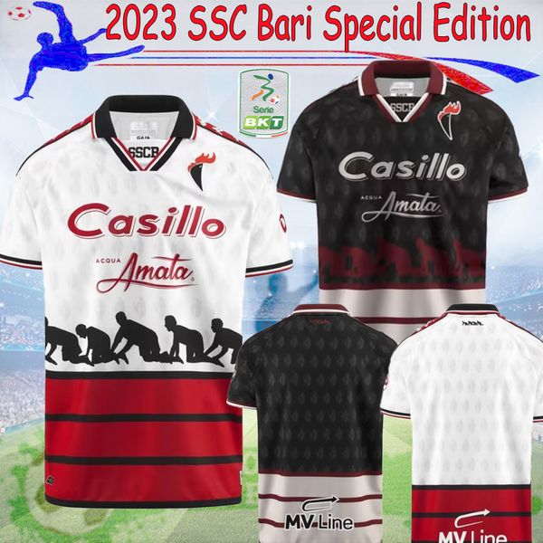 2023 SSC Bari Special Edition Fußballtrikots Societa Sportiva Calcio Bari 23 24 BOTTA CHEDDIRA MAIELLO ESPOSITO BENALI Spezielle Herren-Fußballtrikots Uniformen