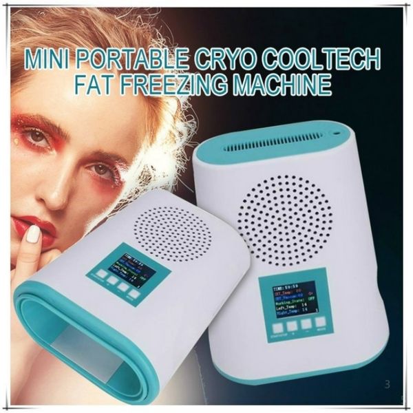 Portatile Mini Cool Tech Cryolipolysis Grasso Congelamento Macchina dimagrante Vuoto Perdita di peso Crioterapia Crio Attrezzatura per la bellezza Uso domestico398