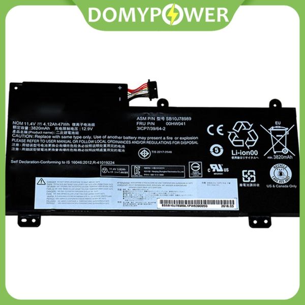 Tablet PC Batterie 00HW041 Batteria Del Computer Portatile per Lenovo ThinkPad S5 E560P 00HW040 SB10J78989 ThinkPad S5 20G4A000CD ThinkPad S5 20