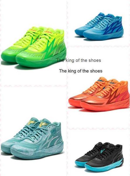 20233melo Shoes mb.02 Slime Men Basketball Shoes 2023 Высококачественный Lamelo Ball MB02 Jade Fluro Green Pes Lime Squeeze Sport Shoe Trainmermelo обувь
