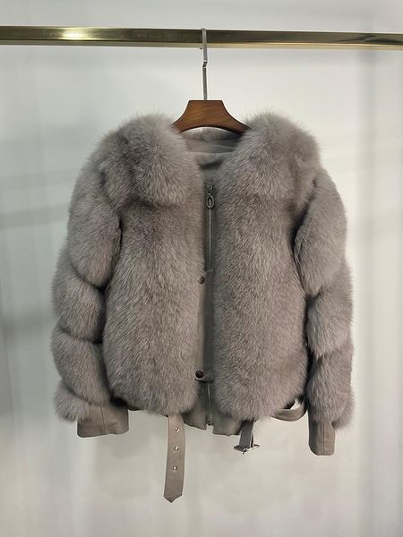 Frauen Pelz Faux Winter Weibliche Frauen Mode Lokomotive Stil Echte Mäntel Echte Schafe Leder Jacke Moto Biker MantelDamen Frauen frauen