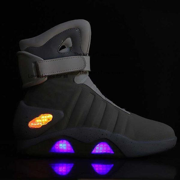 2023Lamelo scarpe Stivali IGxx 1989 Sneakers luminose LED scarpe magnetiche per uomo Scarpe aeree Ricarica USB Ritorno al futuro strada 220928